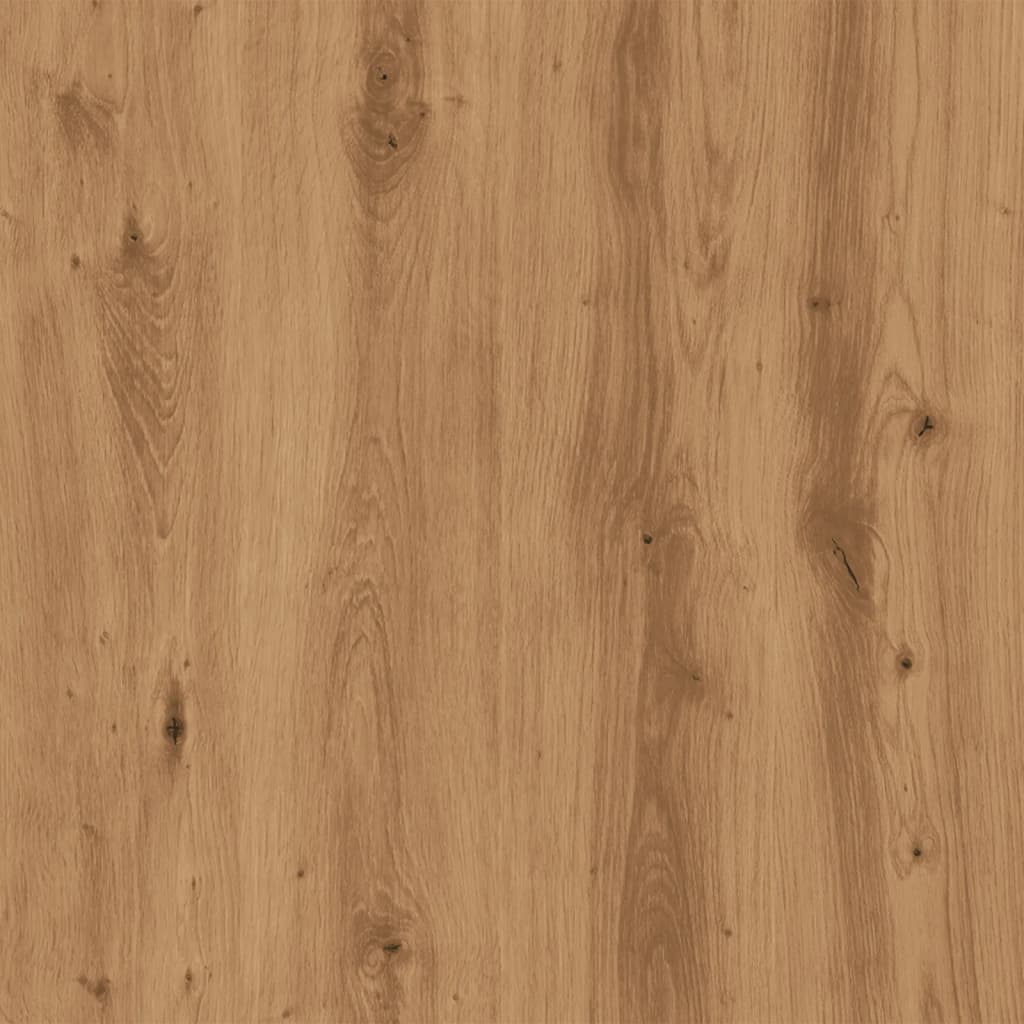 Rafturi De Perete, 4 Buc., Stejar Artizanal, 60X20X1,5 Cm, Lemn