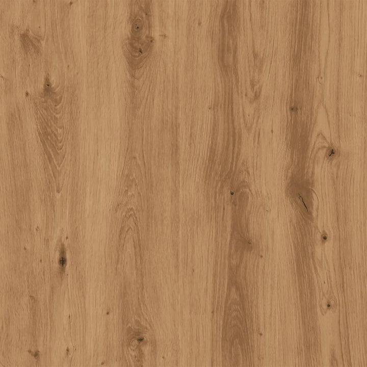 Rafturi De Perete, 4 Buc., Stejar Artizanal, 60X20X1,5 Cm, Lemn