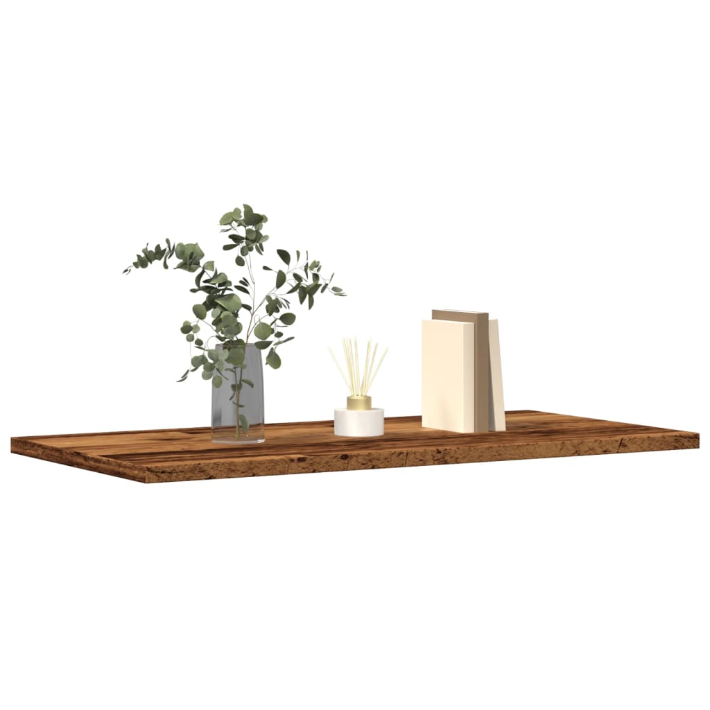 Rafturi Perete 4 Buc., Lemn Vechi, 60X30X1,5 Cm, Lemn Prelucrat