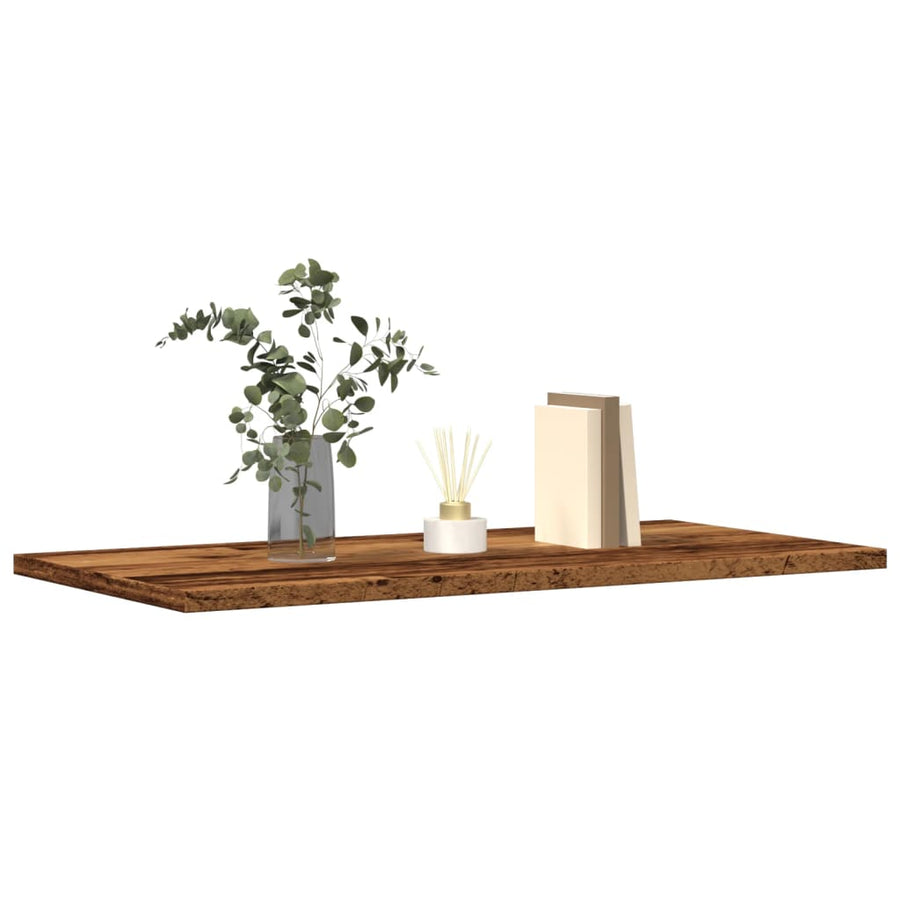 Rafturi Perete 4 Buc., Lemn Vechi, 60X30X1,5 Cm, Lemn Prelucrat