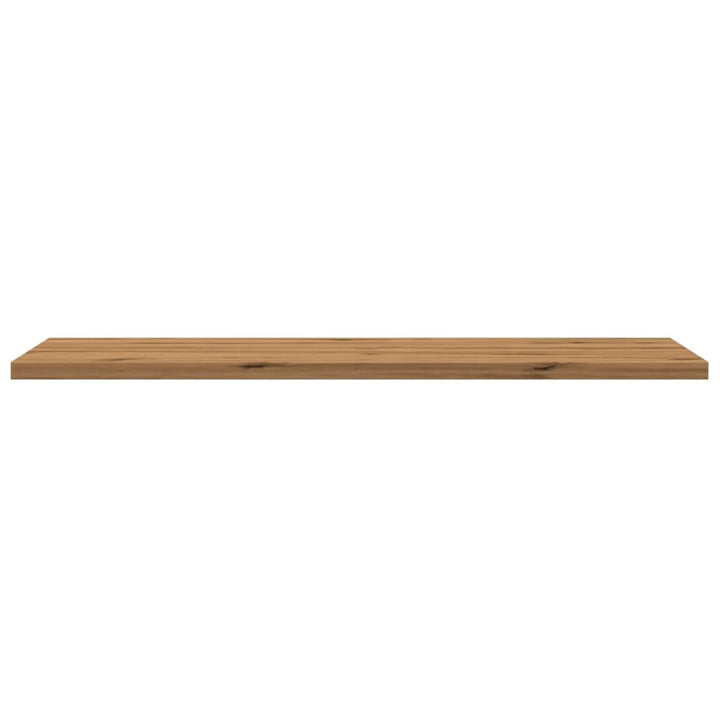 Rafturi De Perete, 4 Buc., Stejar Artizanal, 60X30X1,5 Cm, Lemn