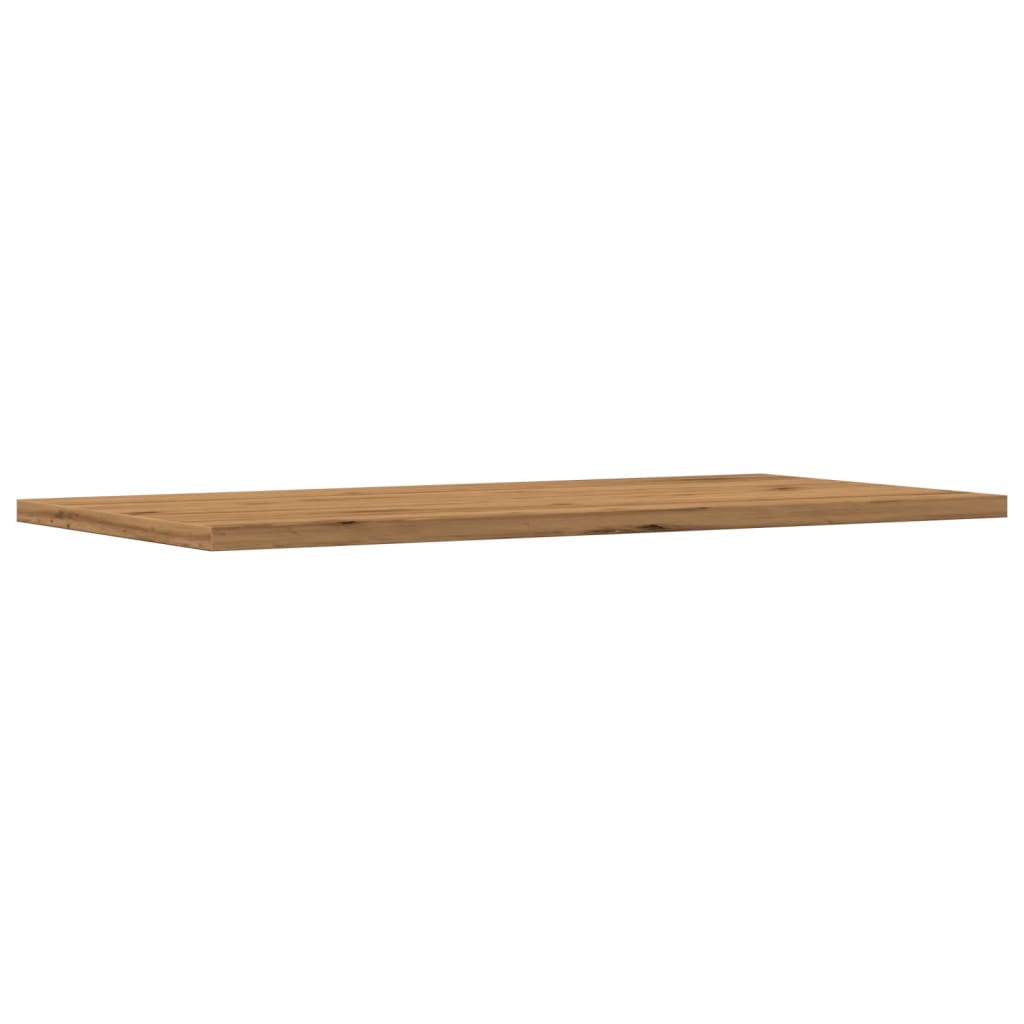 Rafturi De Perete, 4 Buc., Stejar Artizanal, 60X30X1,5 Cm, Lemn