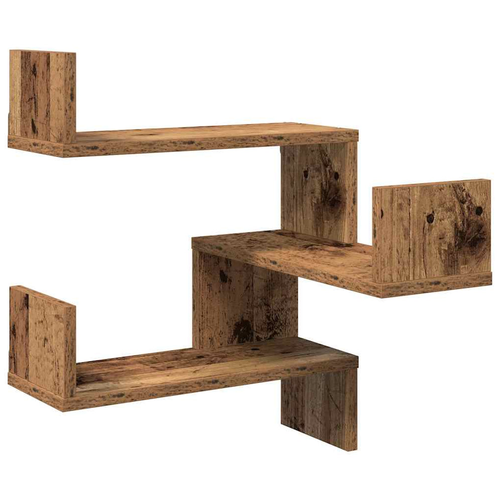 Raft Colțar Perete 40X40X49,5 Cm Lemn Prelucrat