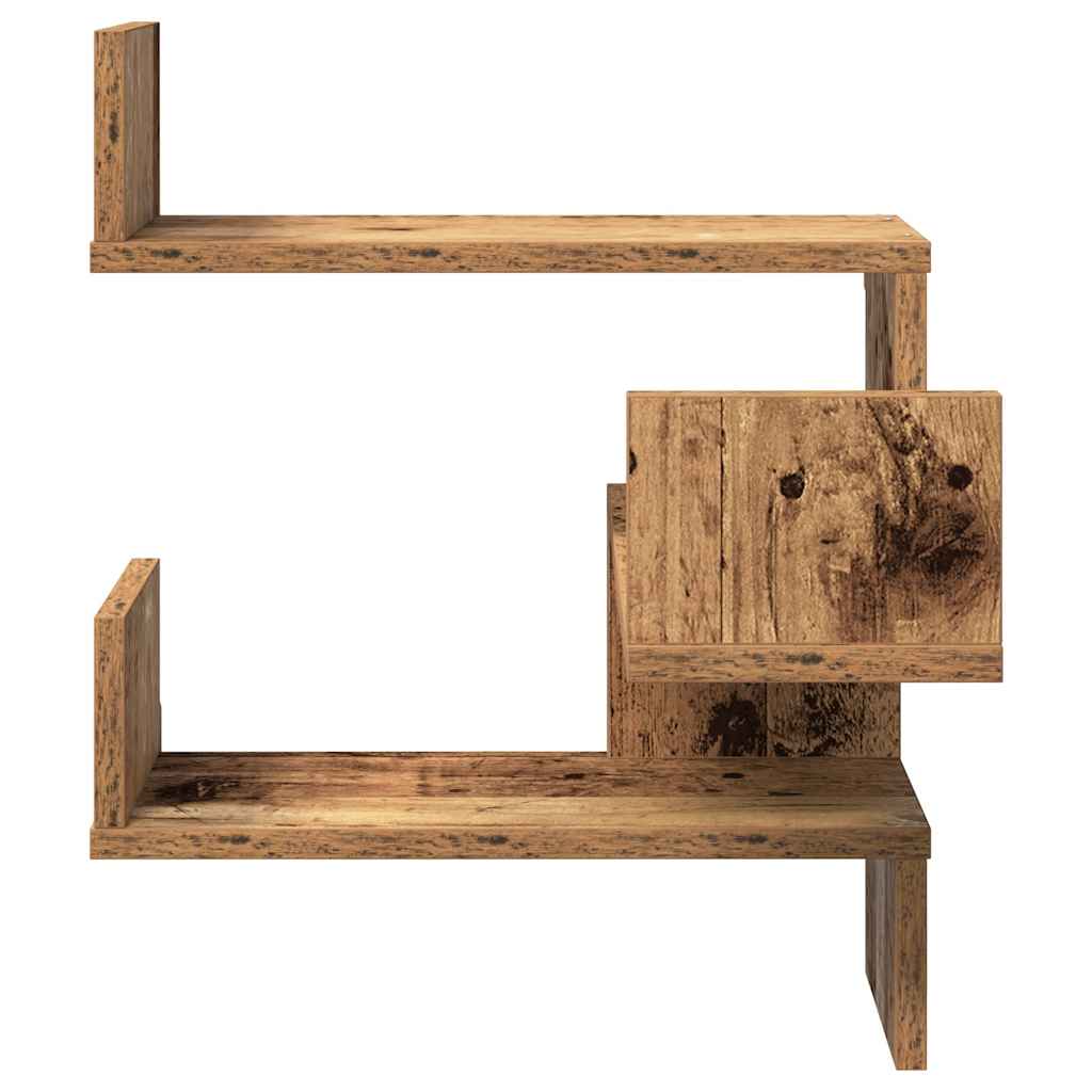 Raft Colțar Perete 40X40X49,5 Cm Lemn Prelucrat
