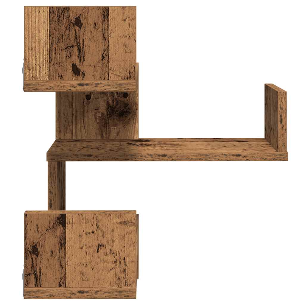 Raft Colțar Perete 40X40X49,5 Cm Lemn Prelucrat
