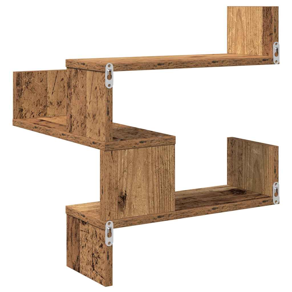 Raft Colțar Perete 40X40X49,5 Cm Lemn Prelucrat