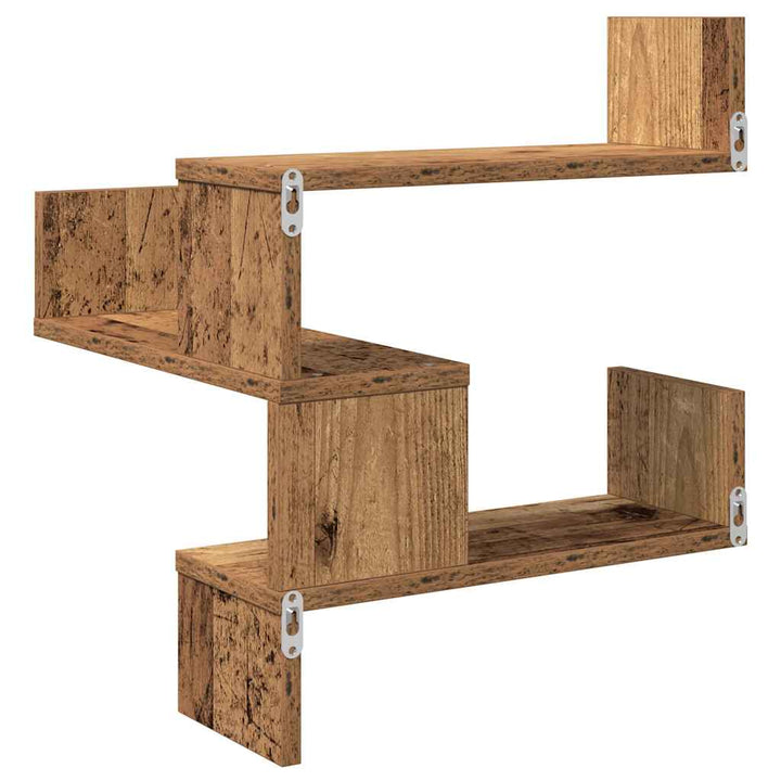 Raft Colțar Perete 40X40X49,5 Cm Lemn Prelucrat
