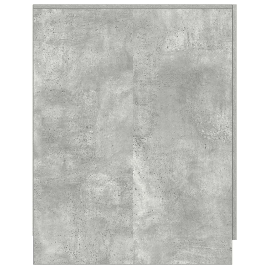 Dulap Mașină De Spălat, Gri Beton, 70,5X71,5X91,5 Cm