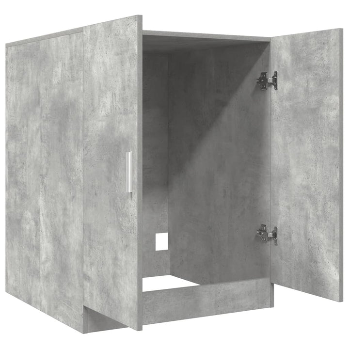 Dulap Mașină De Spălat, Gri Beton, 70,5X71,5X91,5 Cm