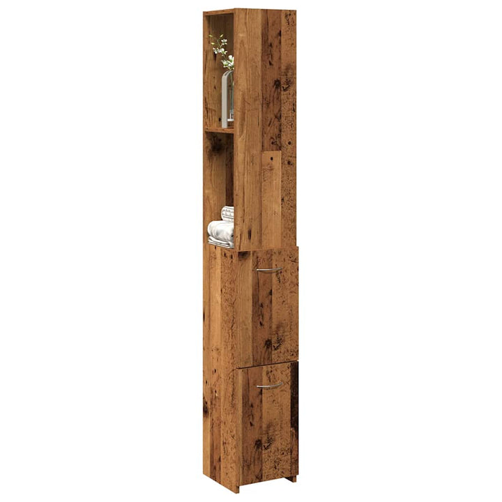 Dulap De Baie, , 25X26,5X170 Cm, Lemn Prelucrat