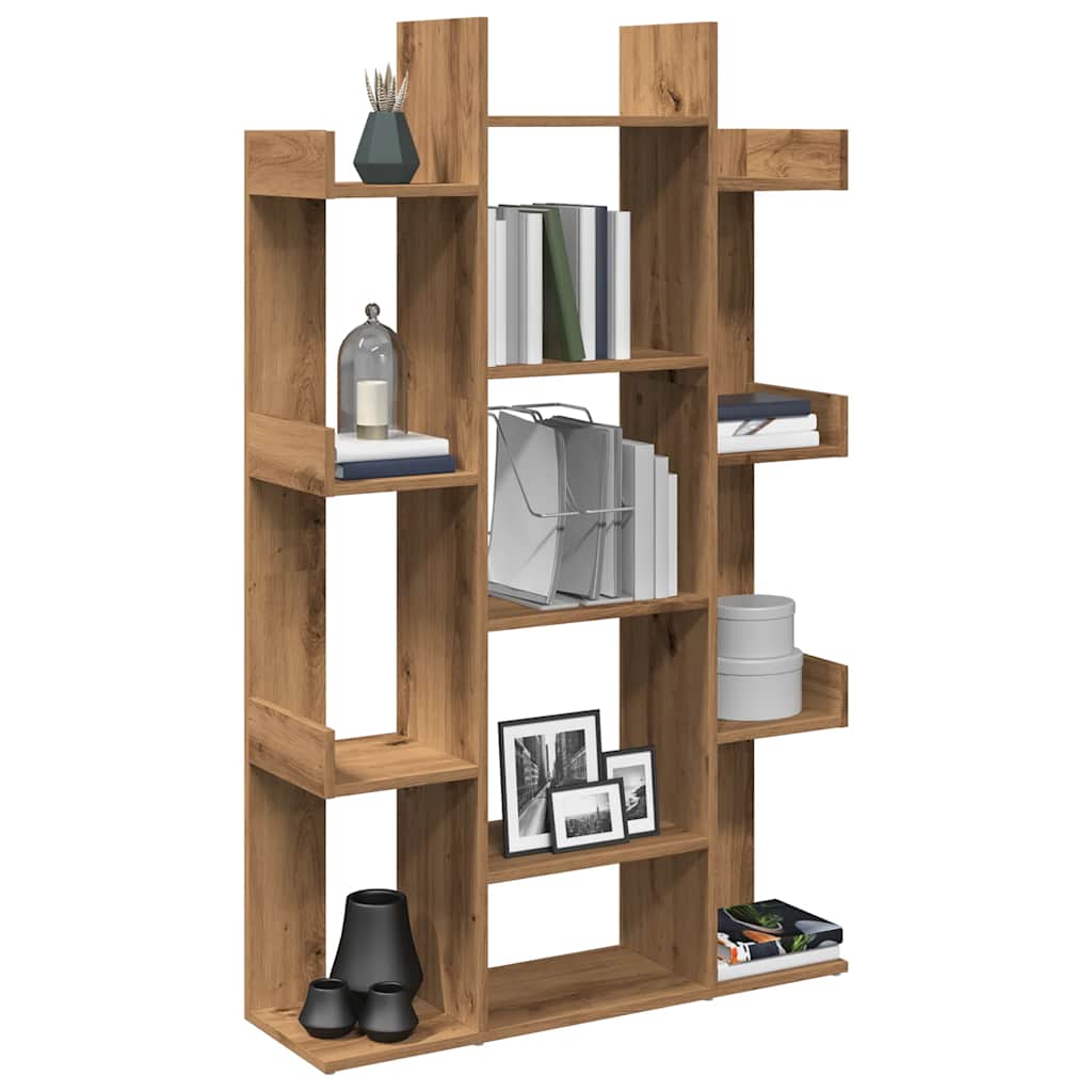Bibliotecă, Gri Sonoma, 86X25,5X140 Cm, Lemn Prelucrat
