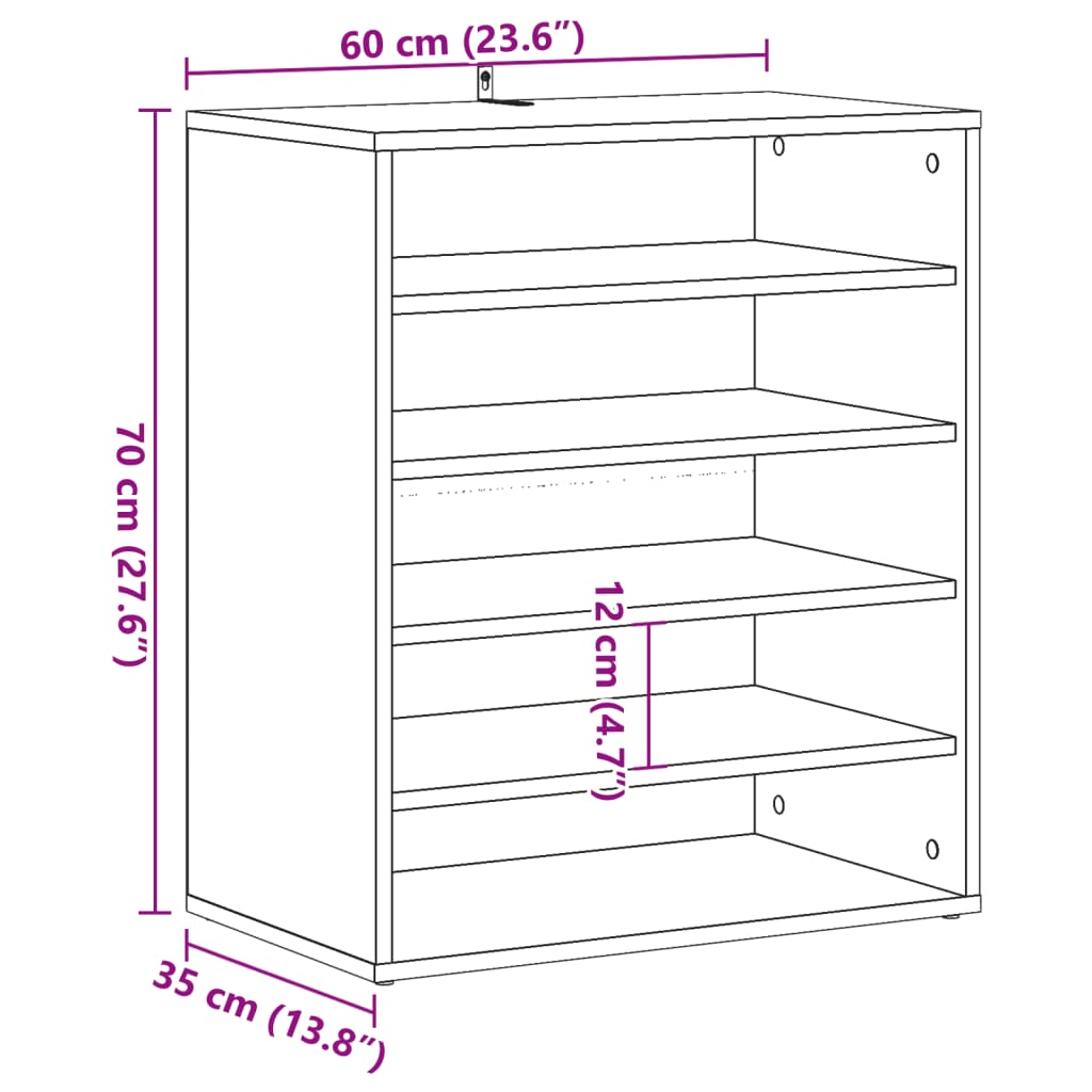 Pantofar, , 60X35X70 Cm, Lemn Prelucrat