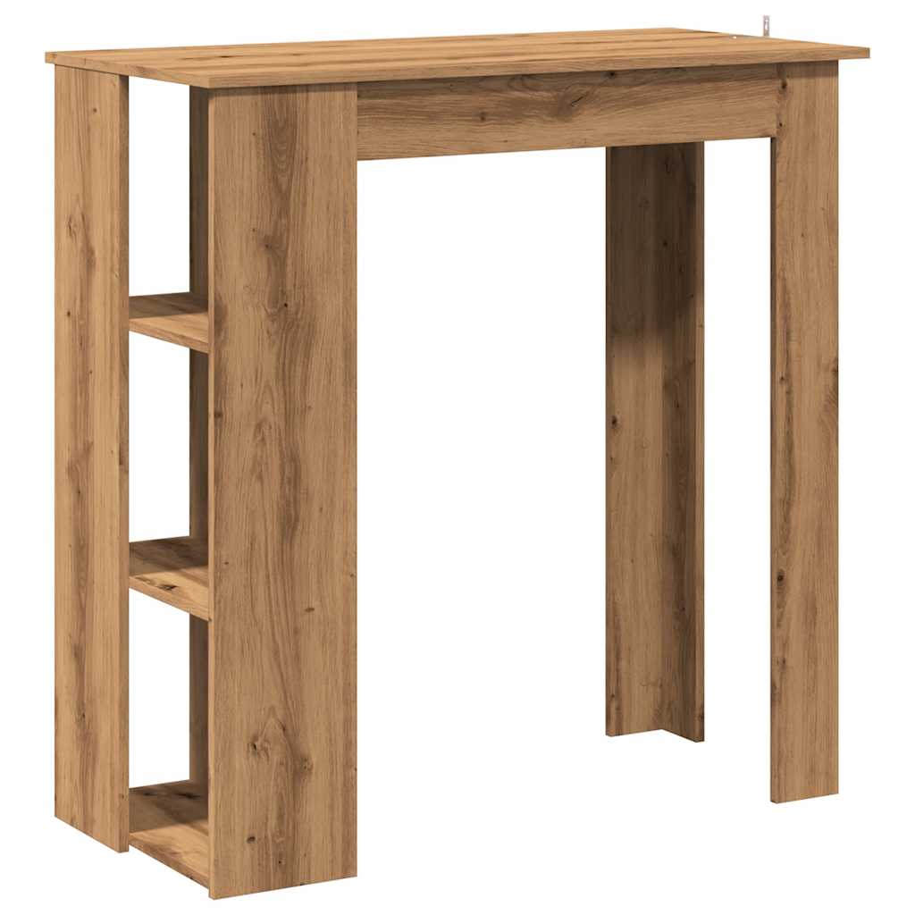 Masă De Bar Cu Raft, , 102X50X103,5 Cm, Pal