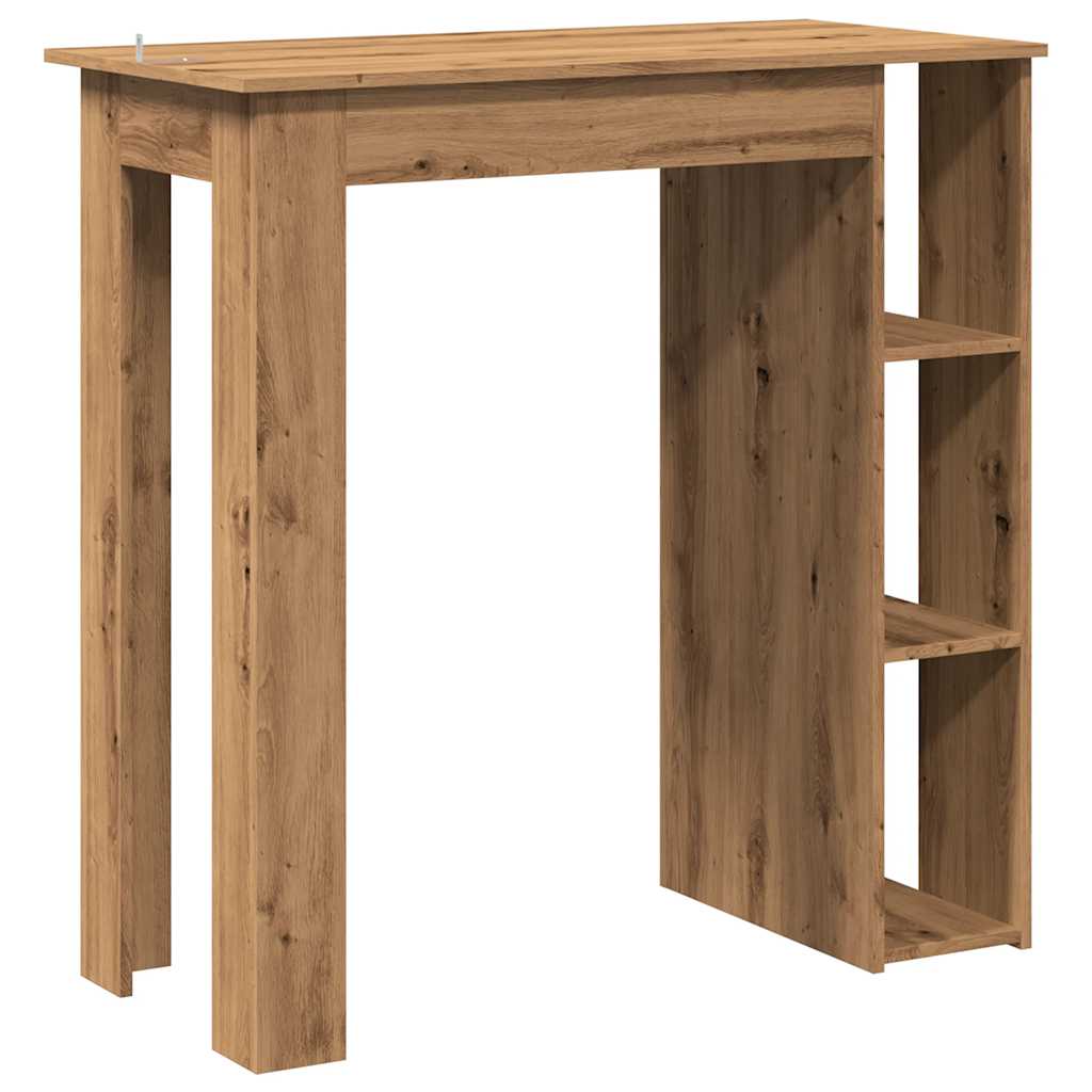Masă De Bar Cu Raft, , 102X50X103,5 Cm, Pal