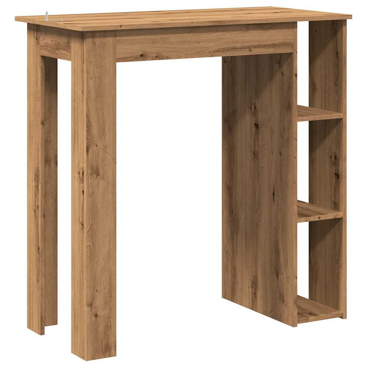 Masă De Bar Cu Raft, , 102X50X103,5 Cm, Pal