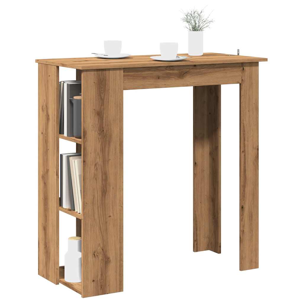 Masă De Bar Cu Raft, , 102X50X103,5 Cm, Pal