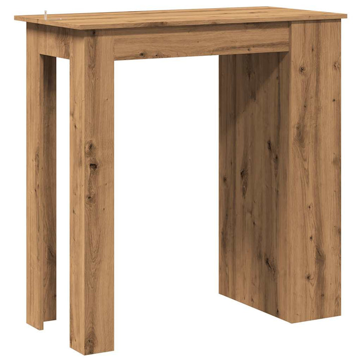 Masă Bar Cu Raft De Depozitare 102X50X103,5 Cm