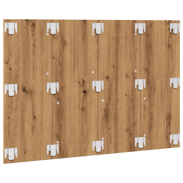 Tăblie De Pat Cu Led, , 120X1,5X80 Cm, Lemn
