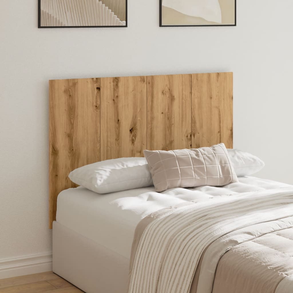 Tăblie De Pat Cu Led, , 120X1,5X80 Cm, Lemn