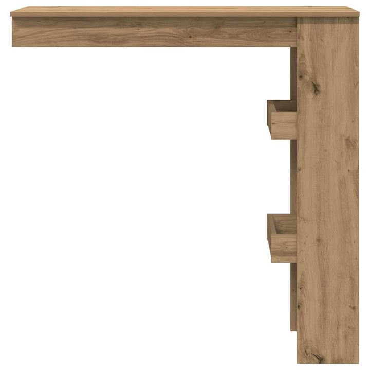 Masă Bar Perete 102X45X103,5 Cm Lemn Compozit