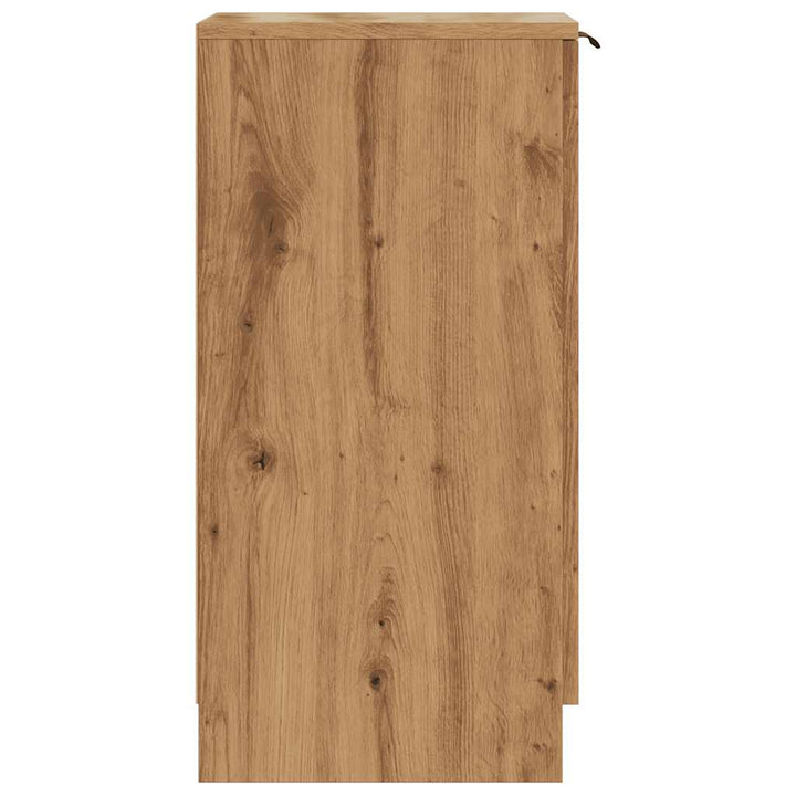 Pantofar, Stejar Artizanal, 30X35X70 Cm Lemn Prelucrat