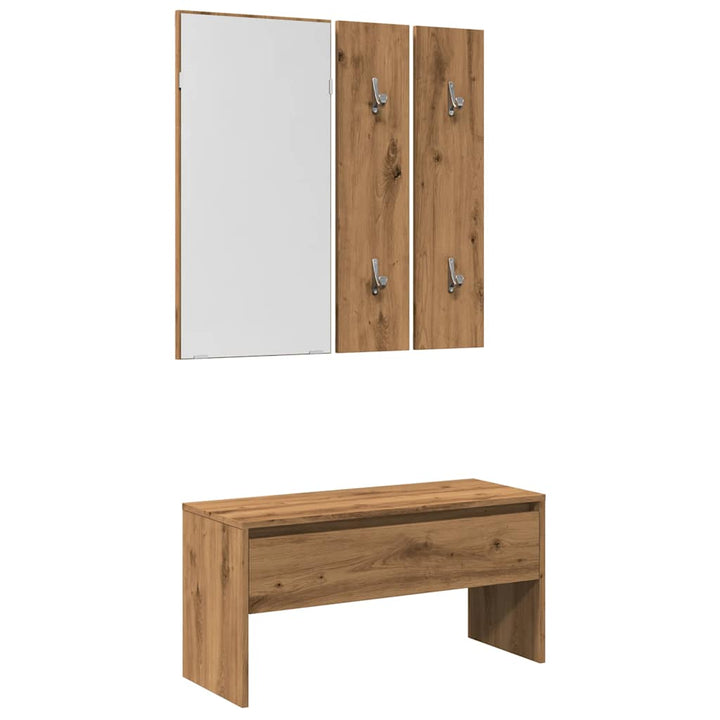 Set De Mobilier Pentru Hol, , Lemn Prelucrat