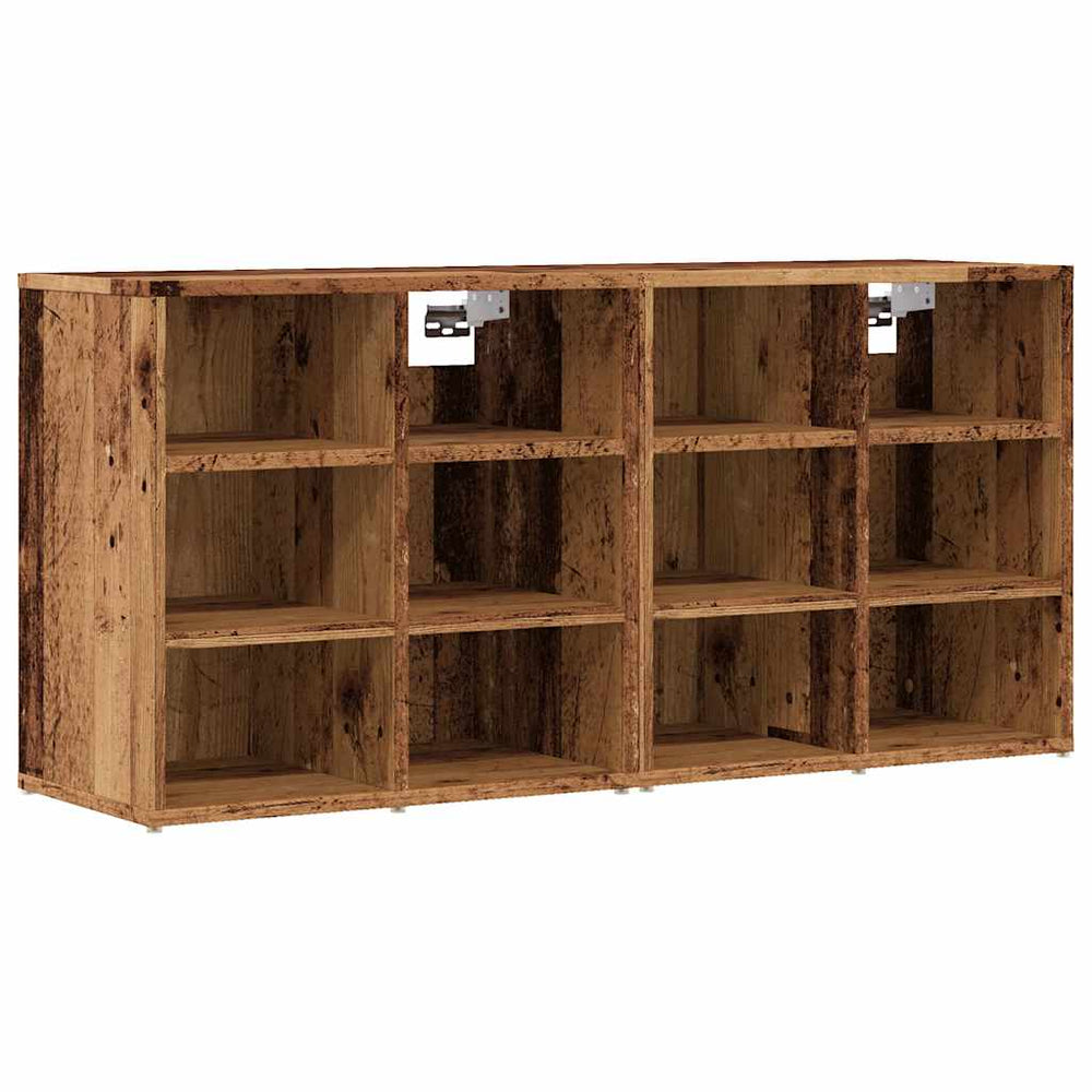 Dulapuri De Pantofi 2 Buc Lemn Vechi 52X30X50 Cm