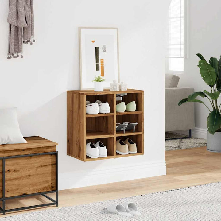 Dulap Pantofi Stejar Artizanal 52X30X50 Cm