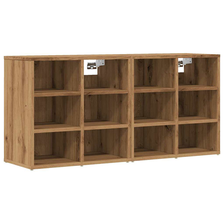 Dulapuri Pantofi 2 Buc Stejar Artizanal 52X30X50 Cm