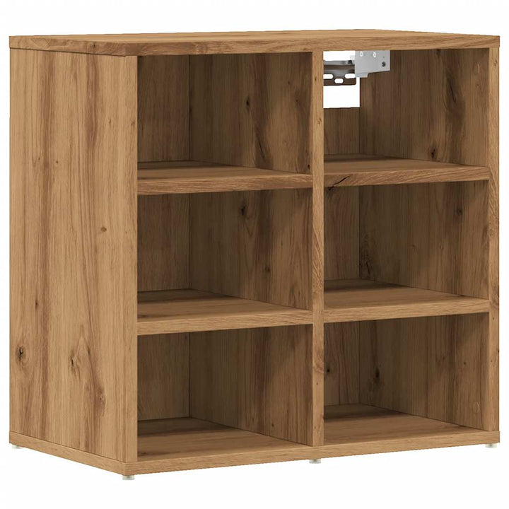 Dulapuri Pantofi 2 Buc Stejar Artizanal 52X30X50 Cm