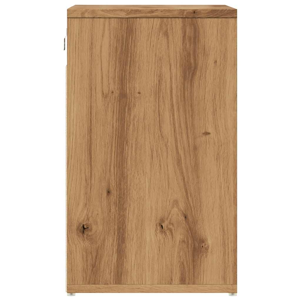 Dulapuri Pantofi 2 Buc Stejar Artizanal 52X30X50 Cm