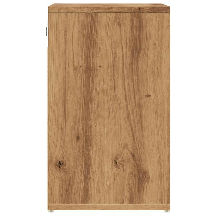 Dulapuri Pantofi 2 Buc Stejar Artizanal 52X30X50 Cm