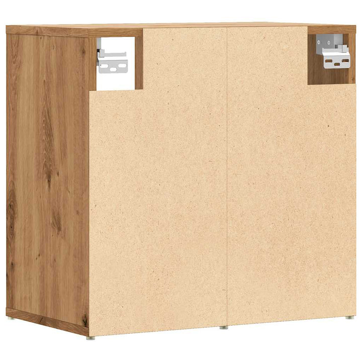 Dulapuri Pantofi 2 Buc Stejar Artizanal 52X30X50 Cm