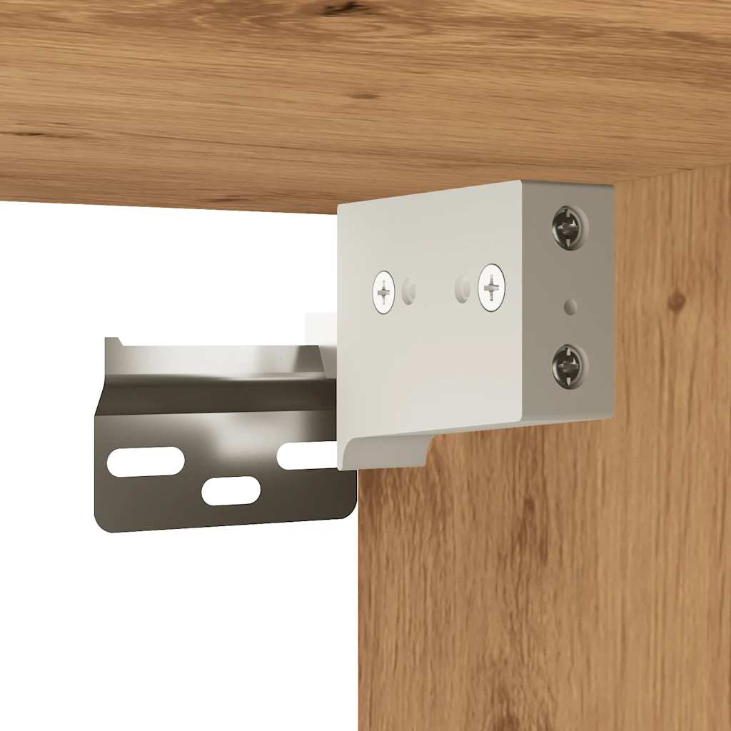 Dulapuri Pantofi 2 Buc Stejar Artizanal 52X30X50 Cm