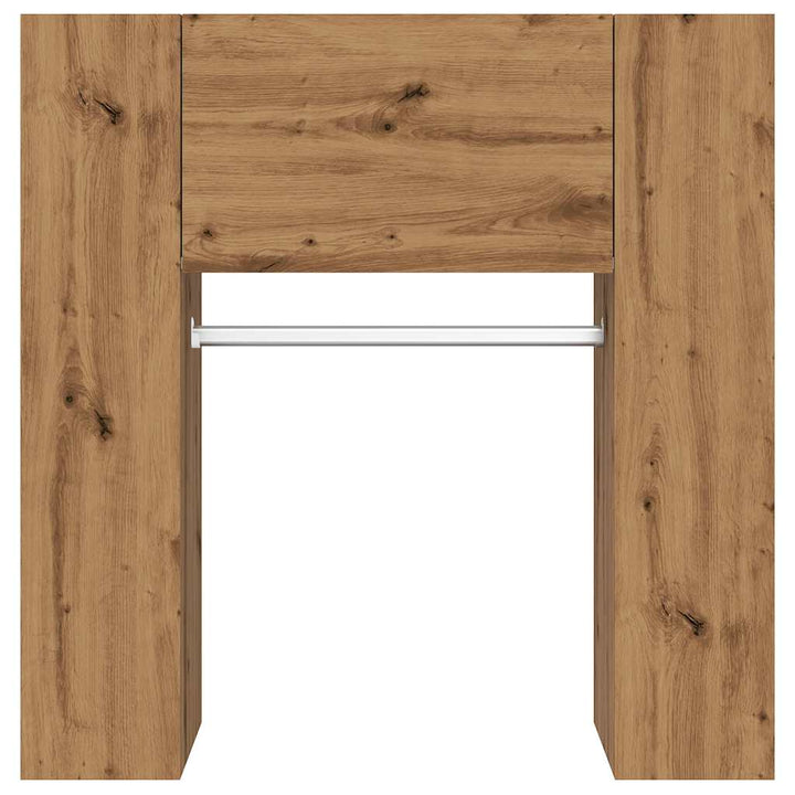Dulap Pentru Hol Stejar Artizanal 97,5X37X99 Cm Lemn Prelucrat