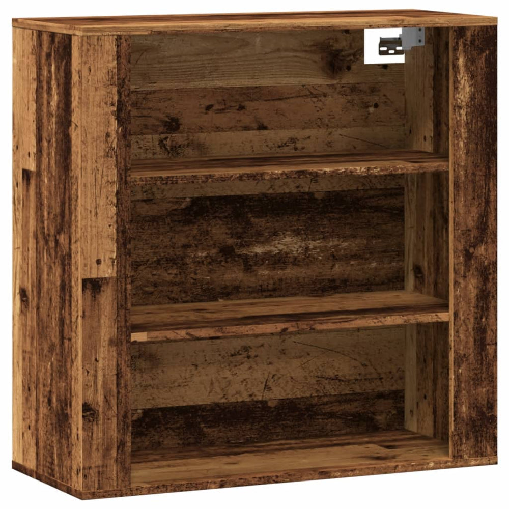 Dulap De Perete, Lemn Vechi, 80X33X80 Cm, Lemn Prelucrat