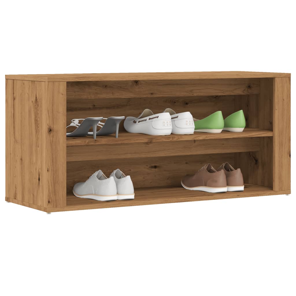 Pantofar, Stejar Maro, 100X35X45 Cm, Lemn Compozit