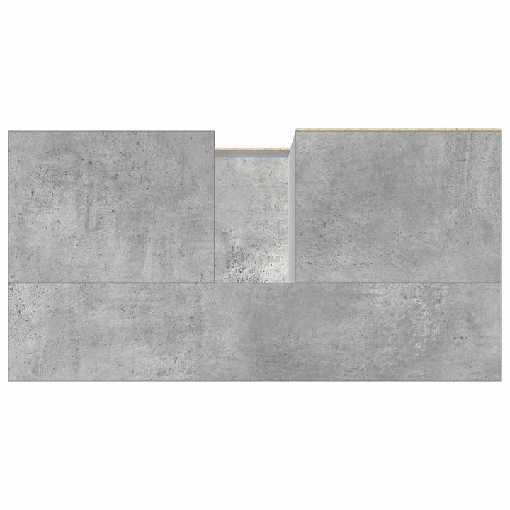 Dulap De Chiuvetă, Gri Beton, 65X33X60 Cm, Lemn Prelucrat