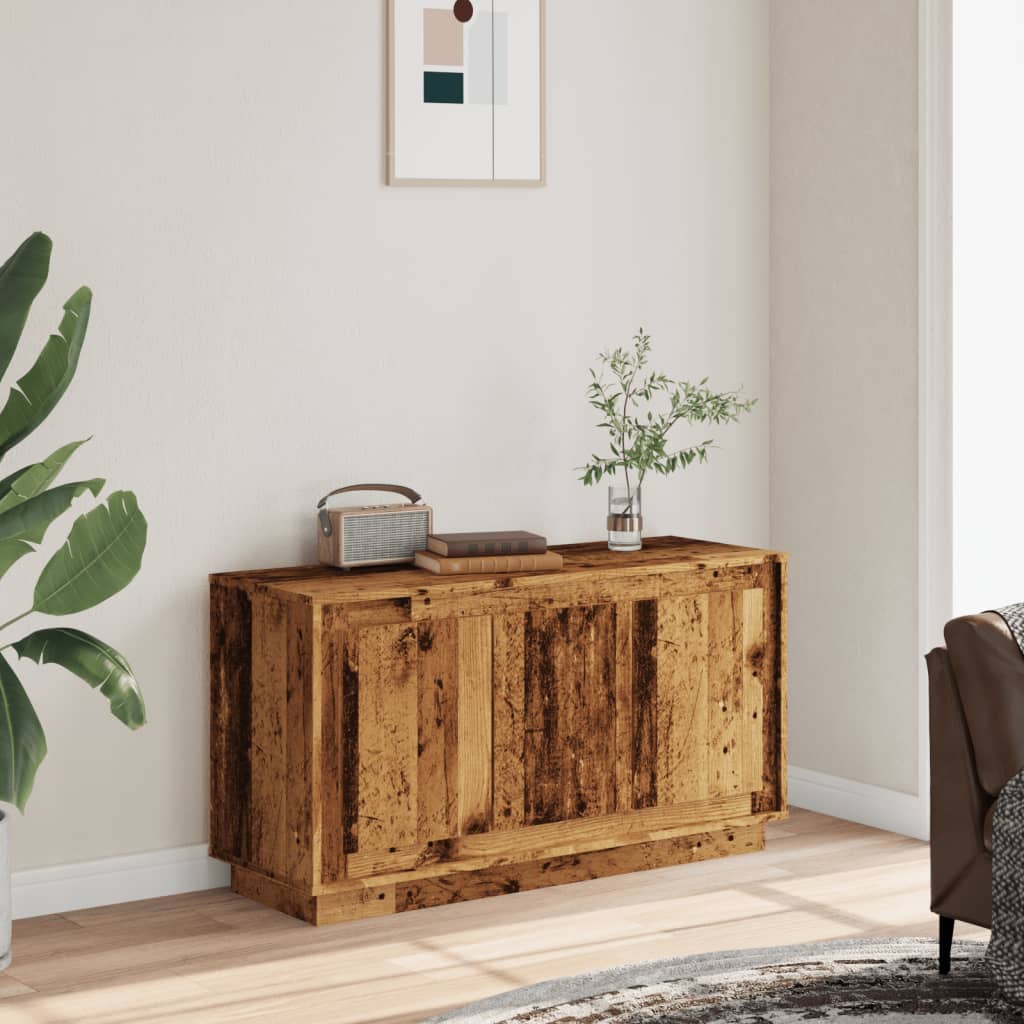 Dulap, Alb Extralucios, 102X35X55 Cm, Lemn Prelucrat