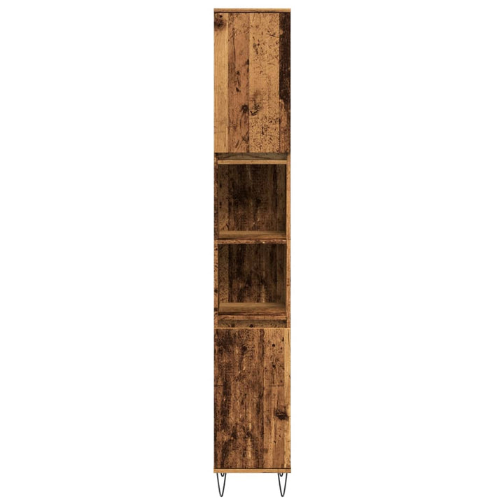 Dulap De Baie, , 30X30X190 Cm, Lemn Prelucrat