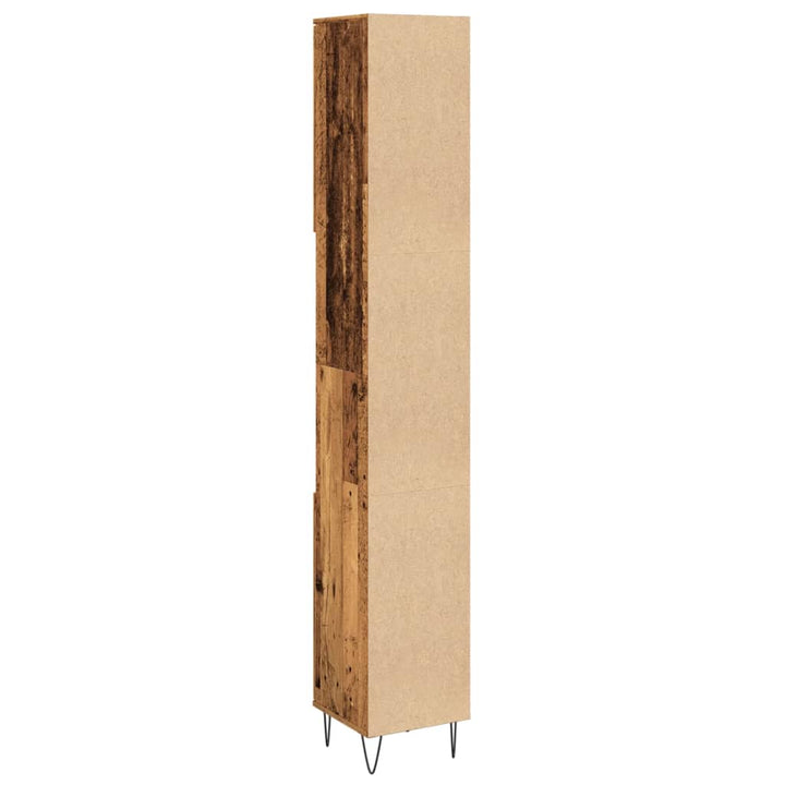 Dulap De Baie, , 30X30X190 Cm, Lemn Prelucrat