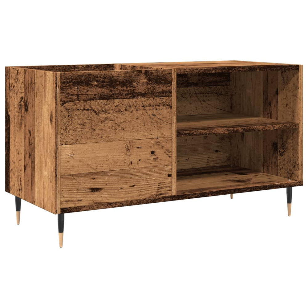 Dulap Pentru Discuri, Lemn Vechi, 84,5X38X48 Cm, Lemn Prelucrat