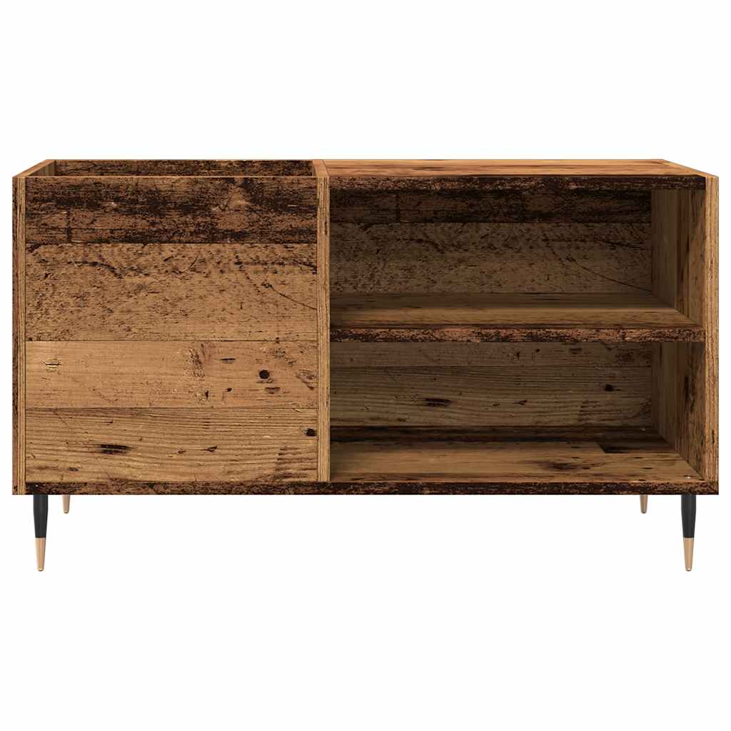 Dulap Pentru Discuri, Lemn Vechi, 84,5X38X48 Cm, Lemn Prelucrat