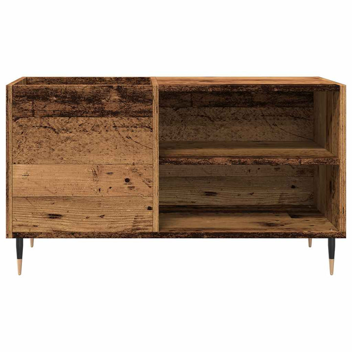 Dulap Pentru Discuri, Lemn Vechi, 84,5X38X48 Cm, Lemn Prelucrat