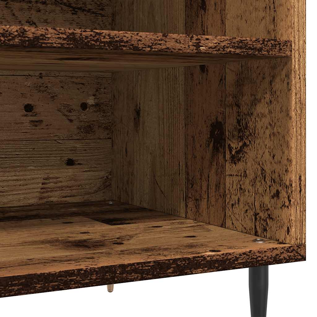 Dulap Pentru Discuri, Lemn Vechi, 84,5X38X48 Cm, Lemn Prelucrat
