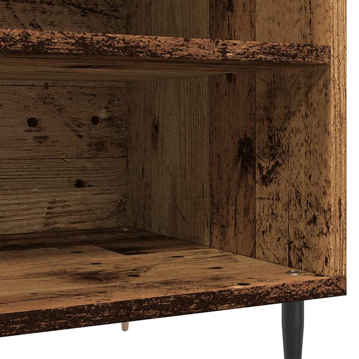Dulap Pentru Discuri, Lemn Vechi, 84,5X38X48 Cm, Lemn Prelucrat