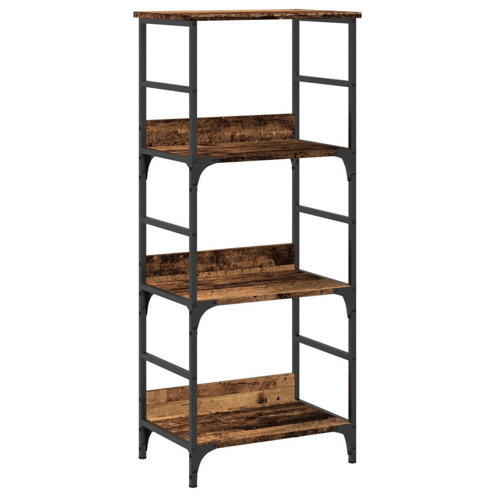 Bibliotecă, Lemn Vechi, 50X33X117,5 Cm, Lemn Prelucrat
