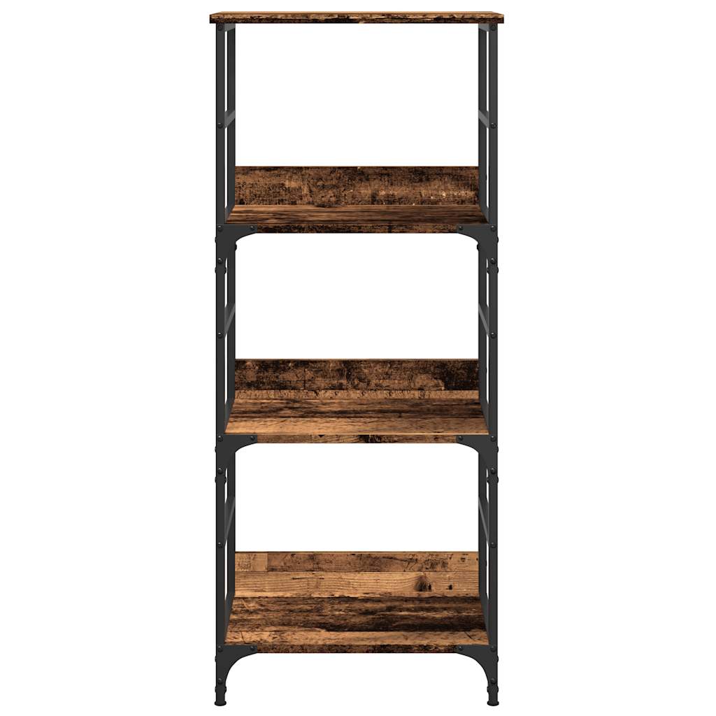 Bibliotecă, Lemn Vechi, 50X33X117,5 Cm, Lemn Prelucrat