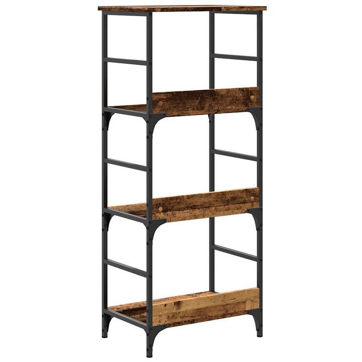 Bibliotecă, Lemn Vechi, 50X33X117,5 Cm, Lemn Prelucrat