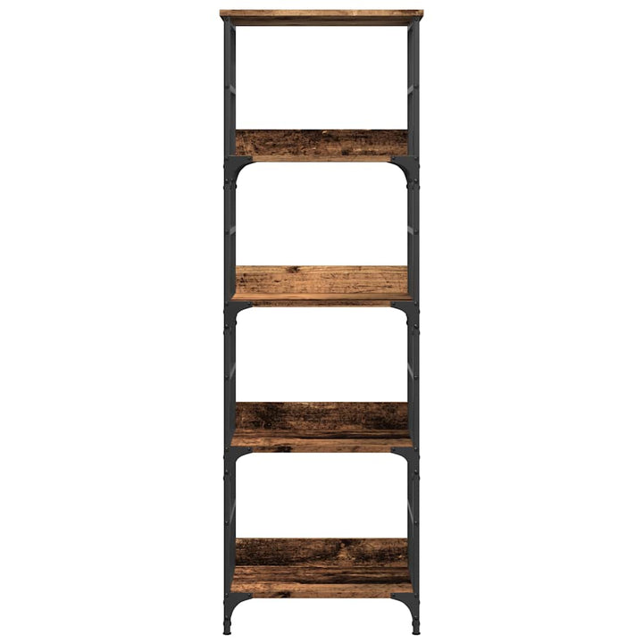 Bibliotecă, Lemn Vechi, 50X33X153 Cm, Lemn Prelucrat